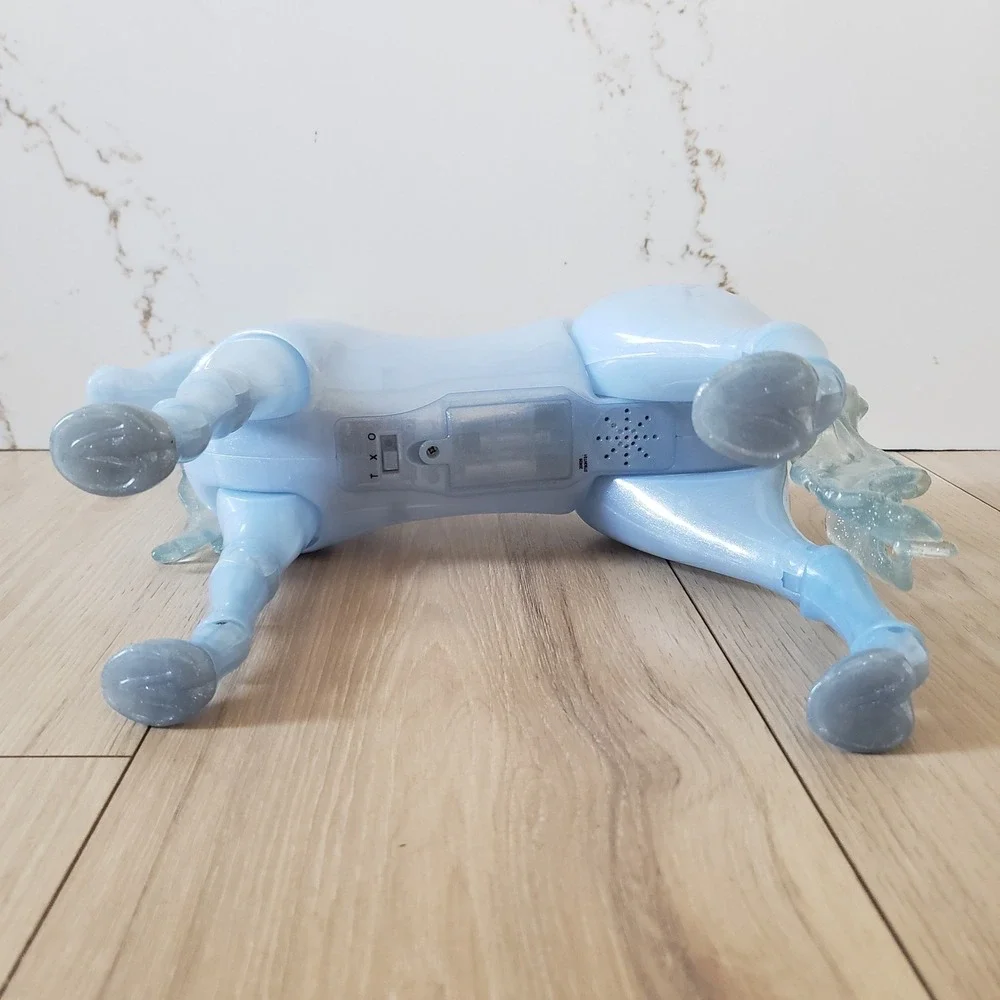 Disney Frozen 2 Nokk Water Spirit Light Up‎ Horse Toy Blue Glitter Jakks Pacific